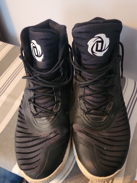 adidas Other - adidas D.O.N. Issue 1 High Top Black & White US 16